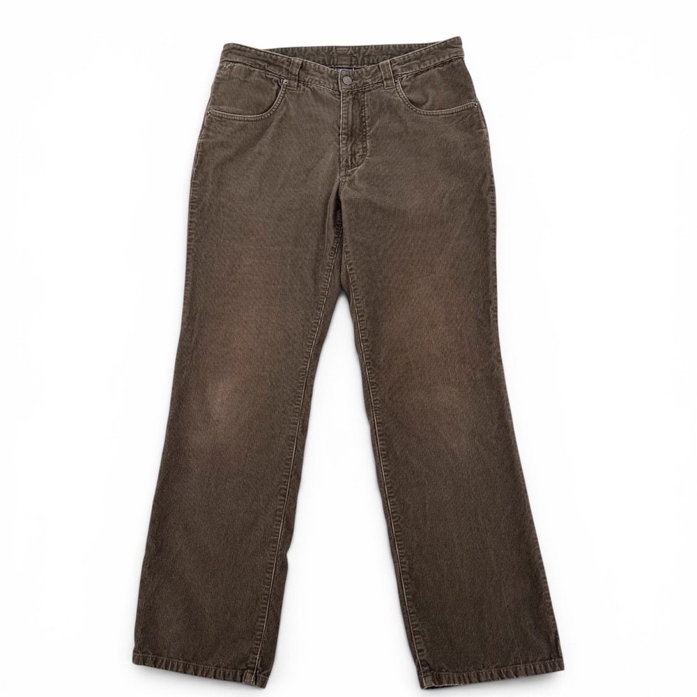 Patagonia Archive Corduroy Pants Mens 33 Brown Organic Cotton Straight Excellent